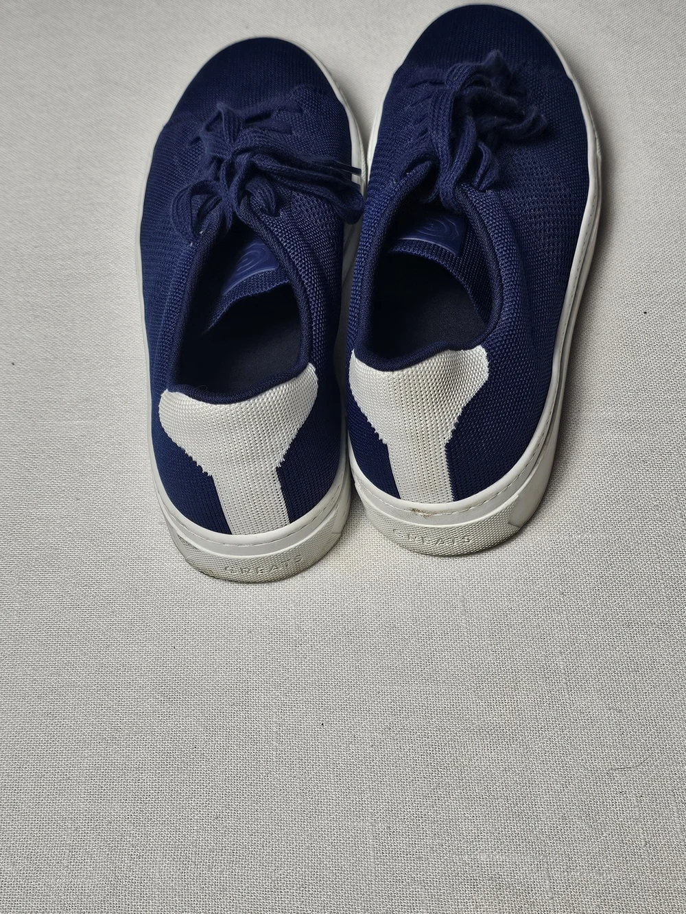 GREATS Royale Knit Sneakers Mens Size 11.5 Navy Blue